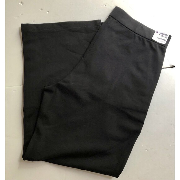 Gloria Vanderbilt Women's Pants Black Ponte Pant Cropped Length Pullon - Picture 6 of 10